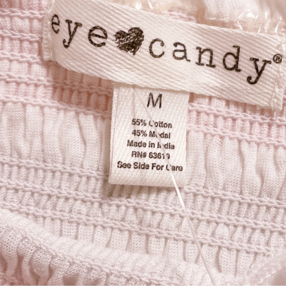 Eye candy off the shoulders top size Medium